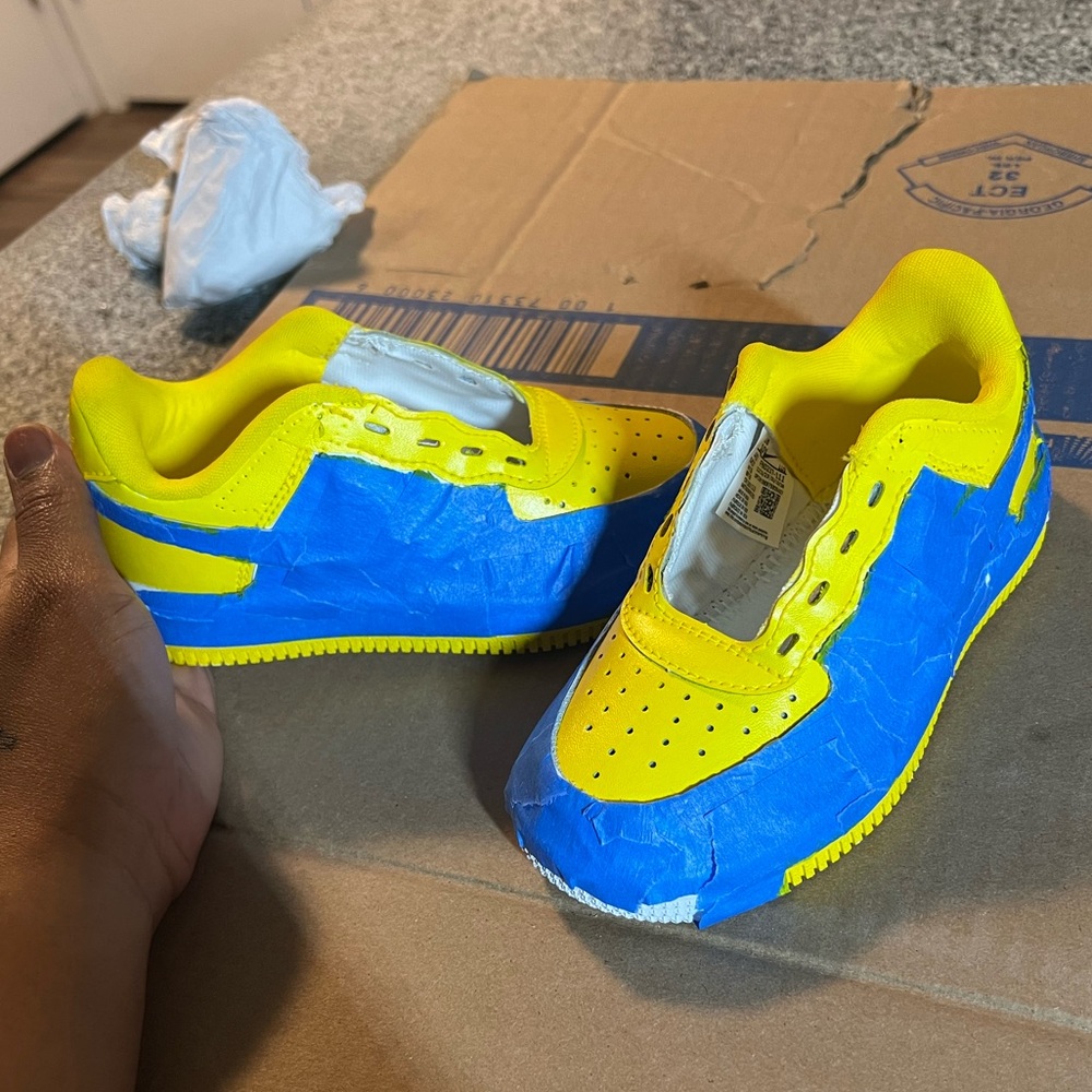 Customized Air Force 1s (PS) - Picture 3 of 13